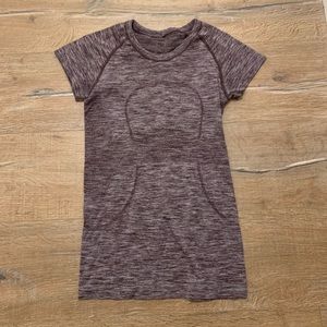Lululemon Purple Short-Sleeve Top
